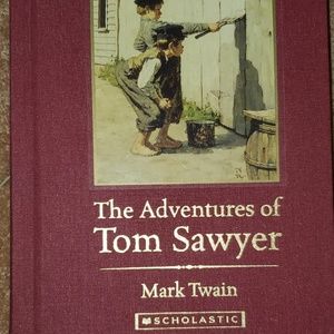Hard cover book The Adventure of Tom Sawyer